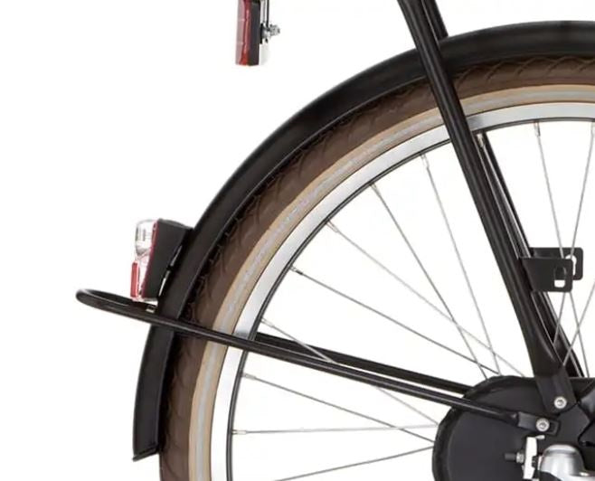Cortina rear mudguard 24 u4 jet black matt