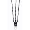 Cortina Snelbinder Jakarta 62 cm Blanc noir