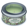 Goloka Citronella paraffine de cire de cire de cire en blik