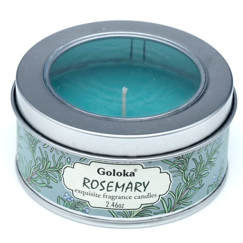 Goloka Rosemary paraffine cire de cire de cire parfumée en conserve