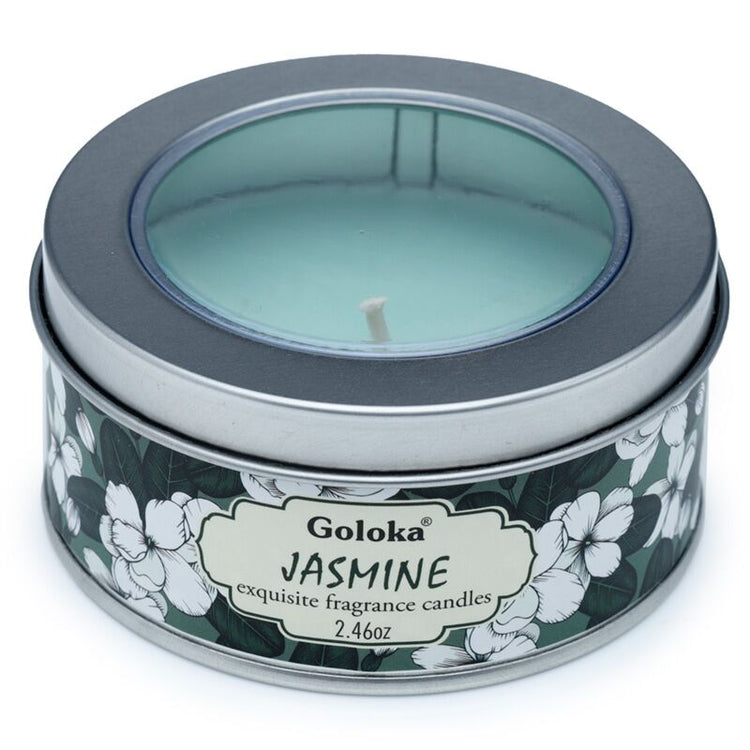 Goloka jasmin de paraffine cire de cire de cire parfumée en conserve
