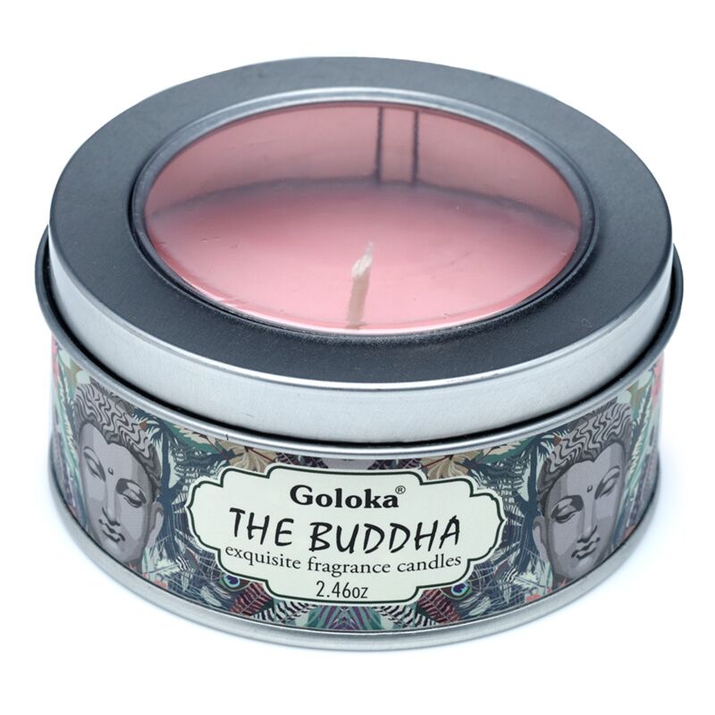 Goloka Bouddha paraffine de cire de cire de cire en lumière