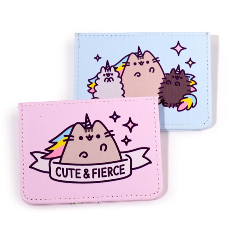Chatte le support de carte de protection RFID en tissu de chat