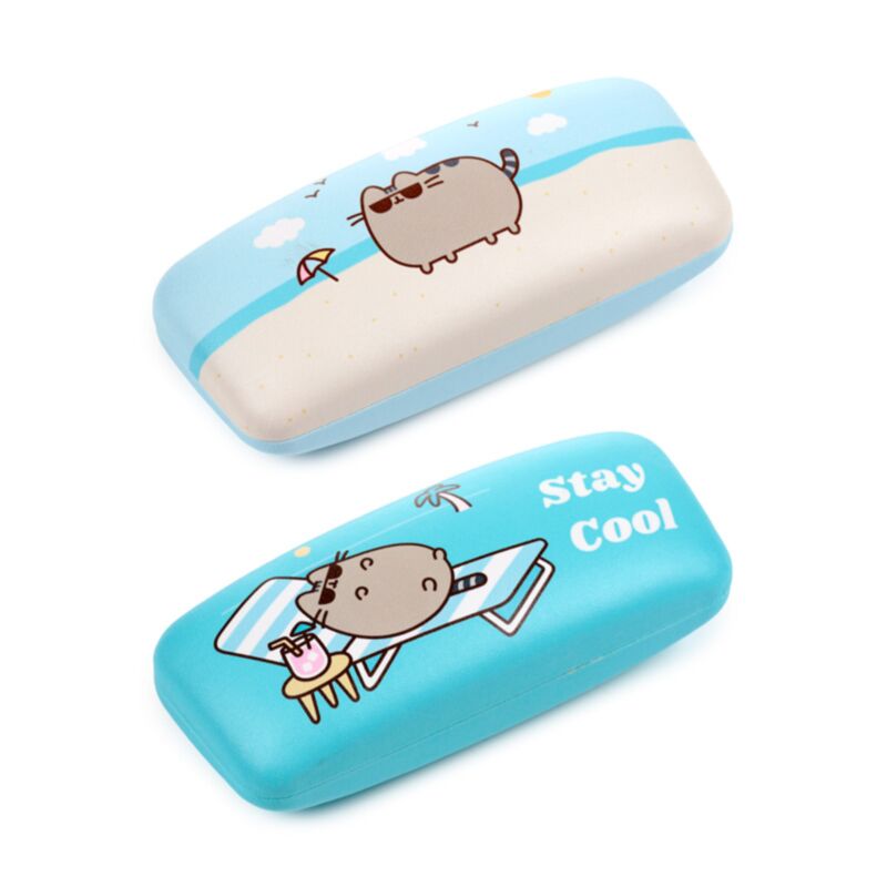 Porte-lunettes de soleil puscheen le chat surf