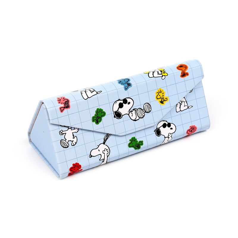 Porte-lunettes de soleil pliable Peanuts Snoopy Woodstock