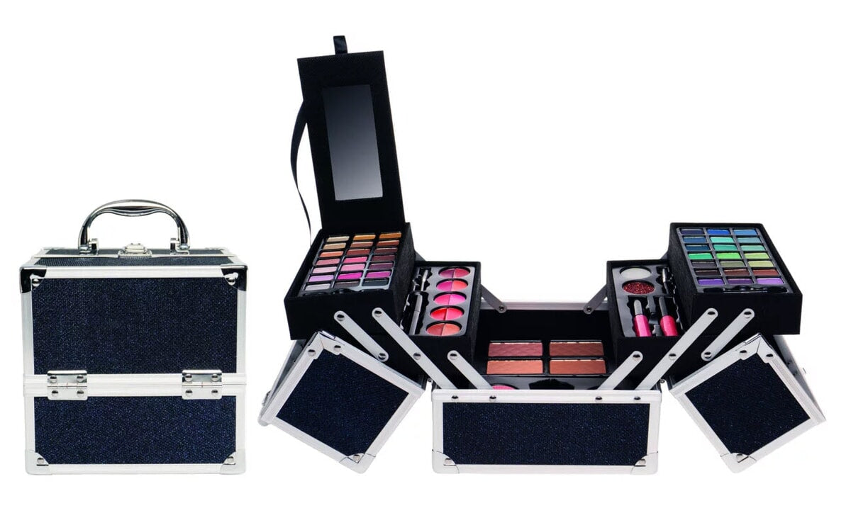 Set de maquillage décontracté noir bleu pailleté (81.459.00)