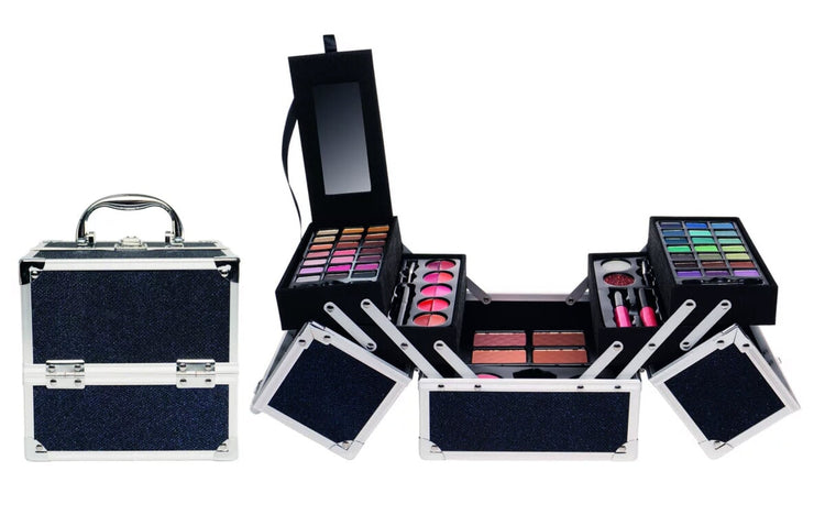 Set de maquillage décontracté noir bleu pailleté (81.459.00)