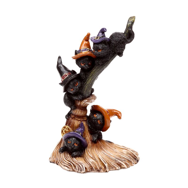 Sorcières Black Cat grimpant broeamtick