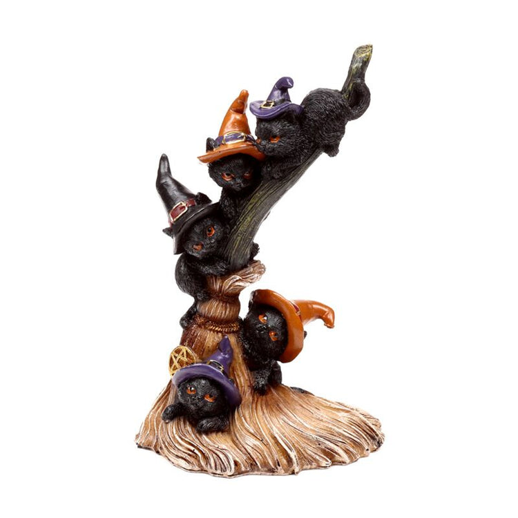 Sorcières Black Cat grimpant broeamtick