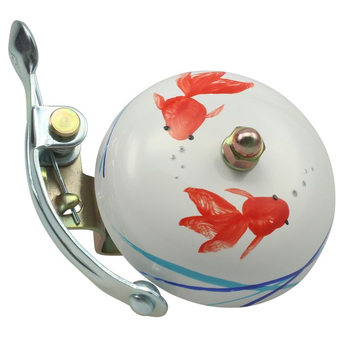 Cloche de grue suzu - peinte à la main - koi