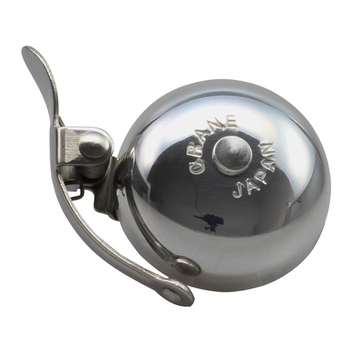 Grue mini suzu cloche (bouchon avant) - argent poli