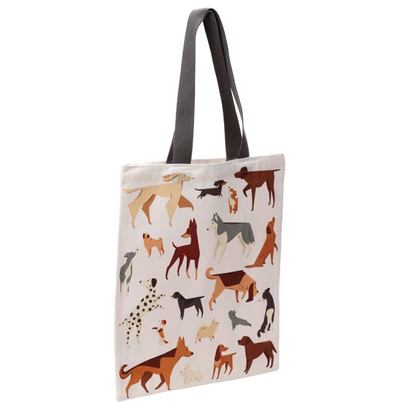 Sac en poly coton de chien Barks