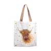 Jan Pashley Highland Cow Poly Cotton Bag