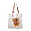 Jan Pashley Highland Cow Poly Cotton Bag