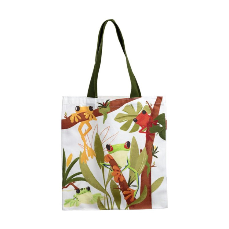 Sac polycottone des grenouilles tropicales