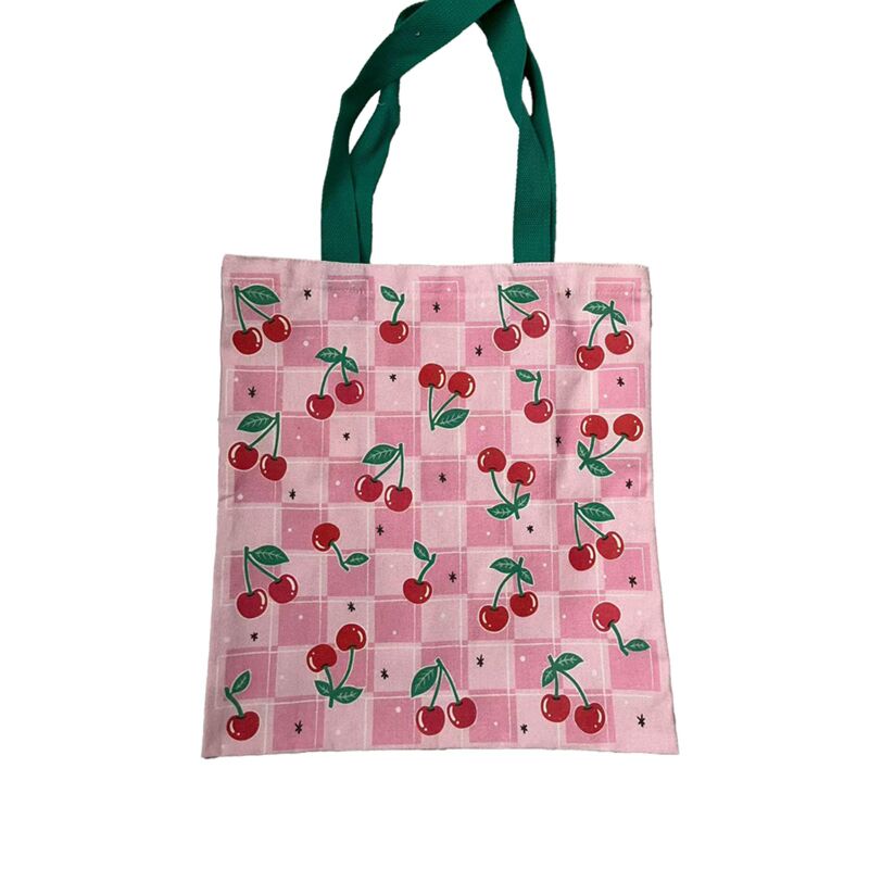 Sac fourre-tout durable cerise