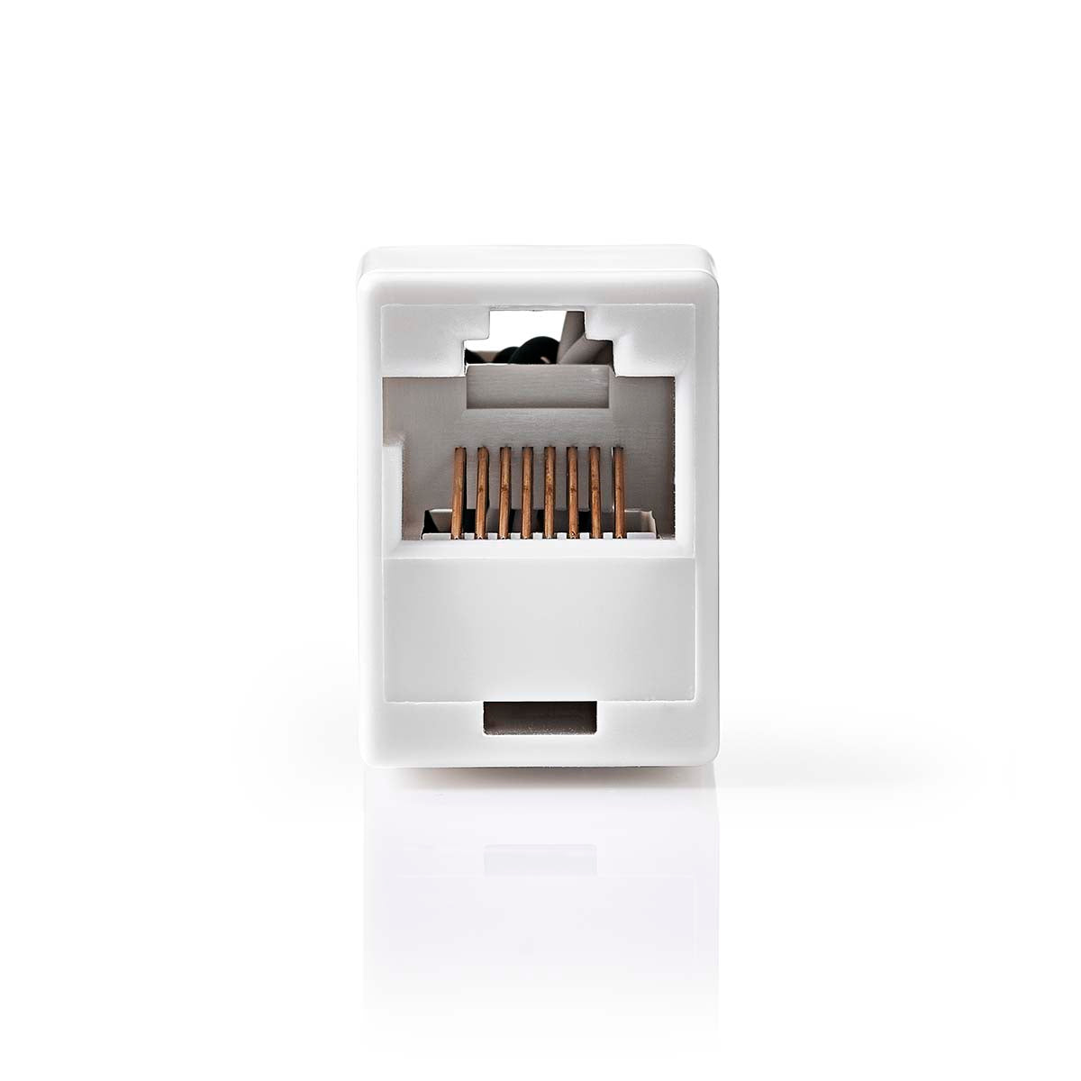 Connexion réseau Nedis | chat5 | non blindé | rj45 femelle | rj45 femelle | à droite | abdos | boîte - ccgb89005wt