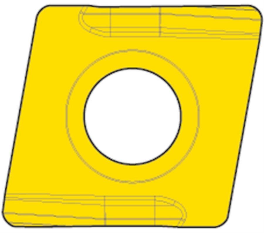 Plaquette de tournage Pramet t0315 | 10 pièces