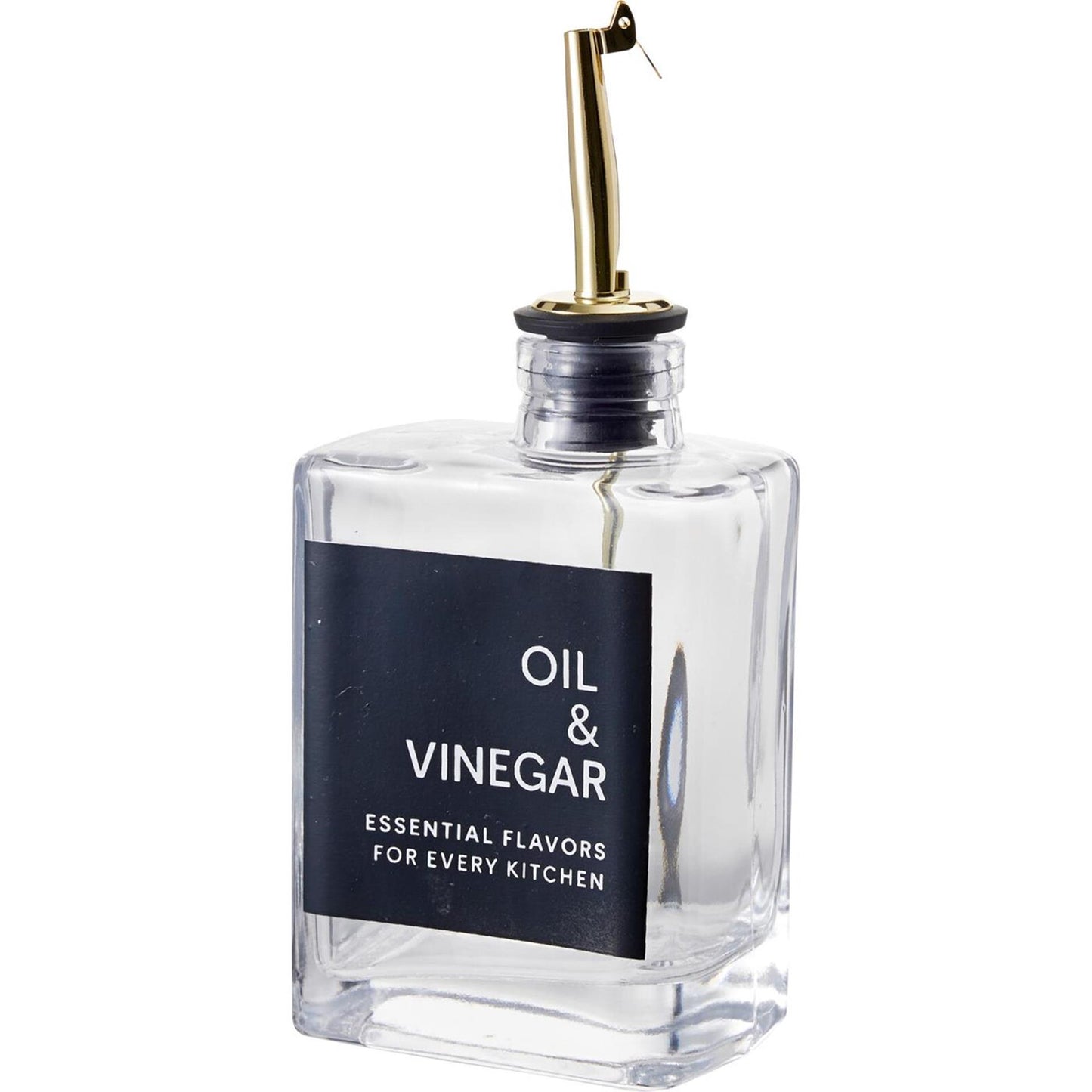 Bouteille de vinaigre d'huile et de vinaigre en verre, excellent article ménager, 280ml