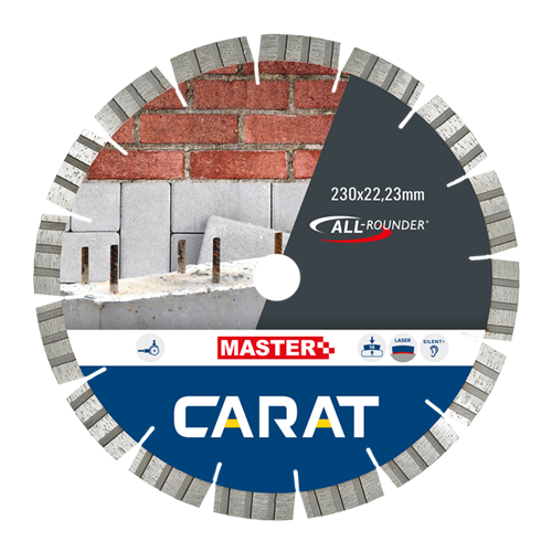 Lame de scie diamantée Carat 230x22,2 polyvalente