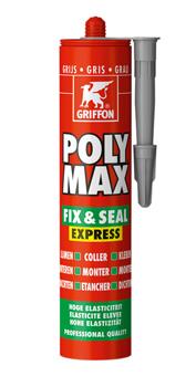 Kit d'étanchéité de montage Griffon polymax fix seal gris 425g