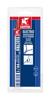 Fil à souder Griffon 99 1 âme résine 1,5mm électrique