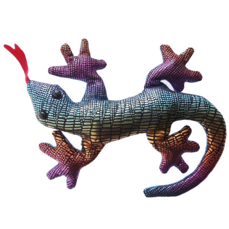 Gekko Animal câlins des animaux de sable 15cm
