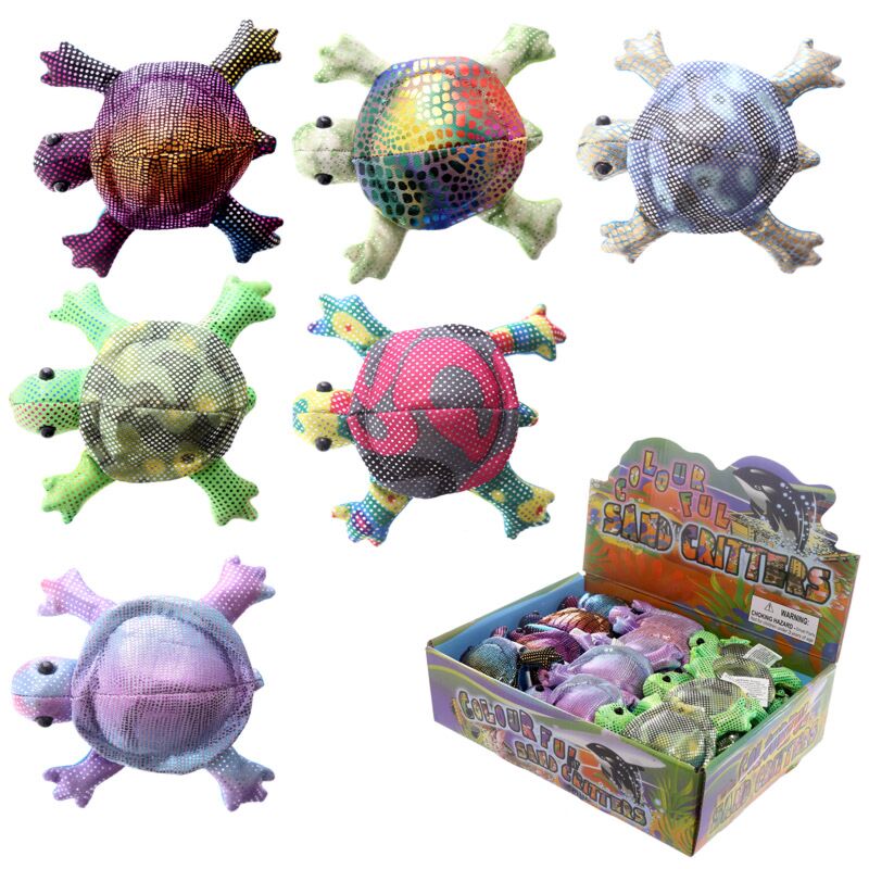 Turtle Animal câlins des animaux de sable 11 cm