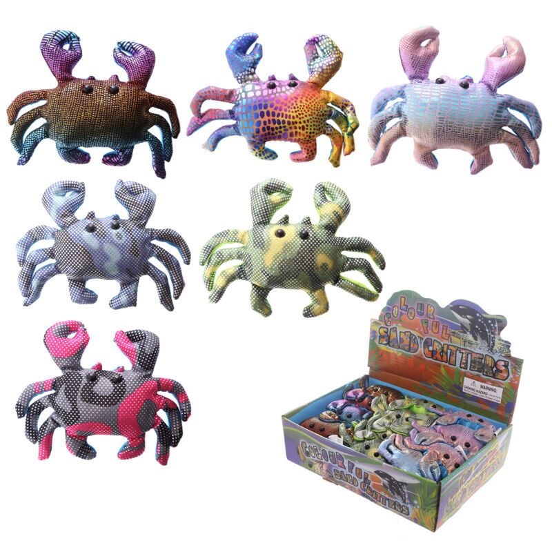 Crab Animal câlins des animaux de sable 13 cm