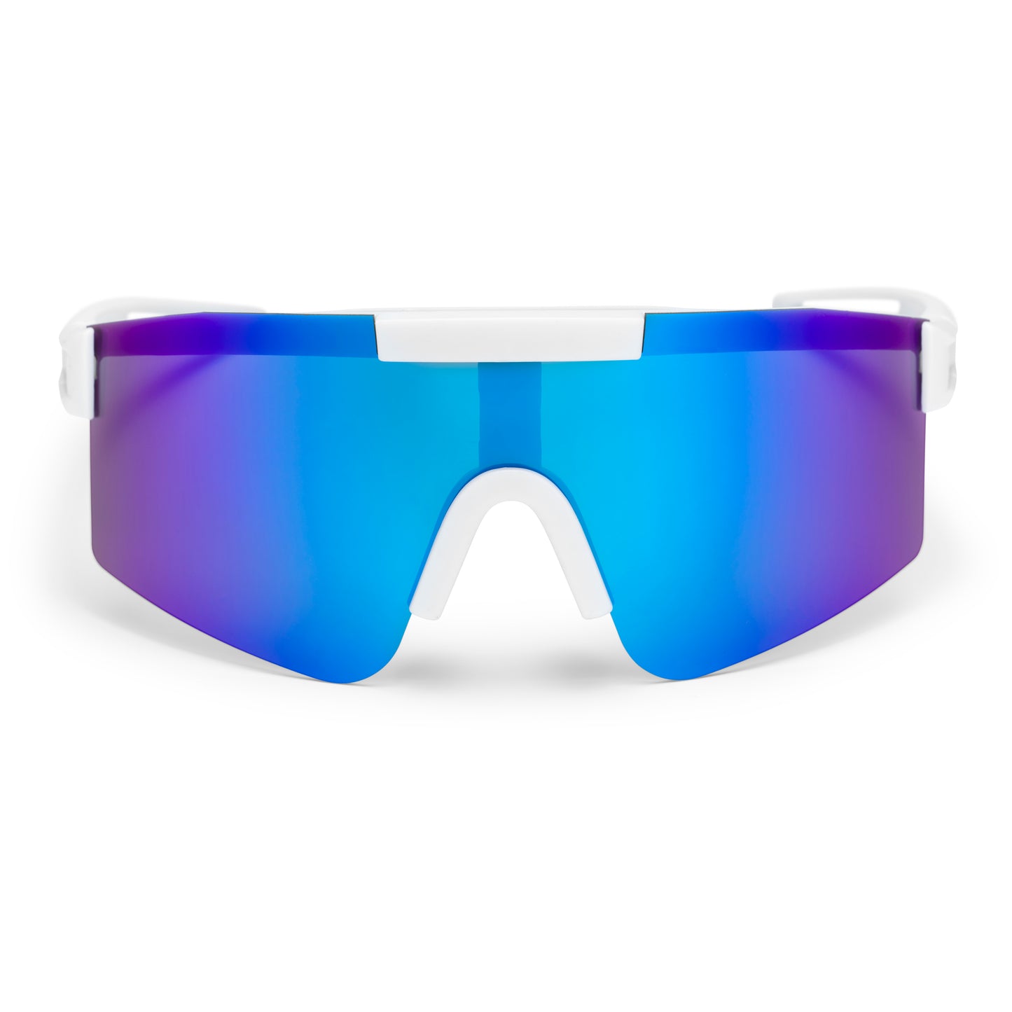 Lunettes Chpo Luca Miroir bleu blanc