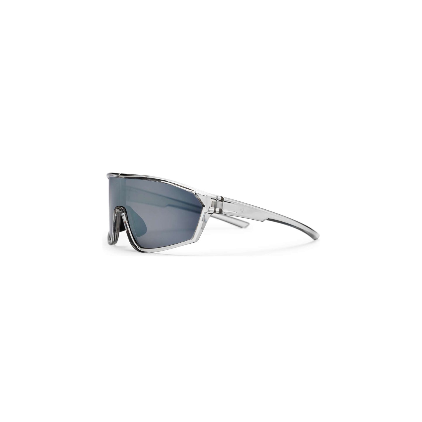 Lunettes Chpo miroir en argent transparent gris de vin