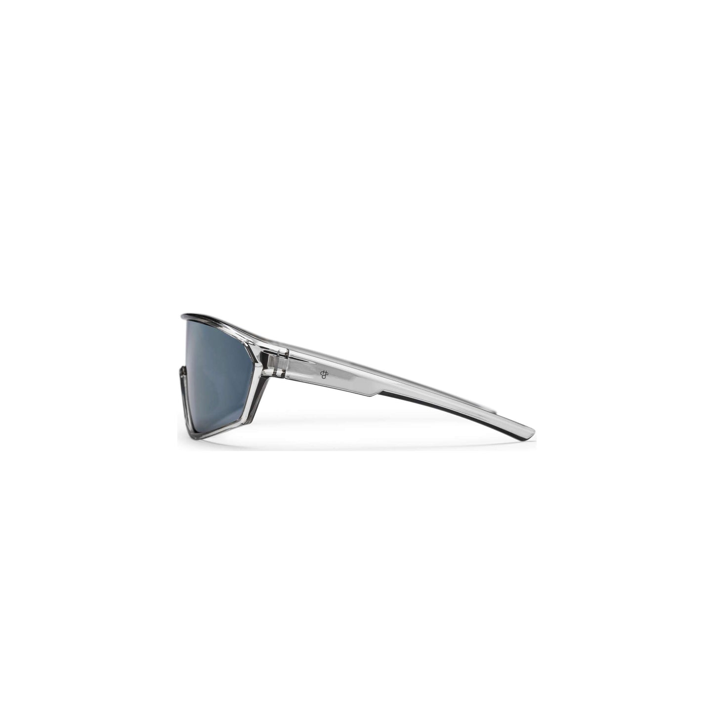 Lunettes Chpo miroir en argent transparent gris de vin