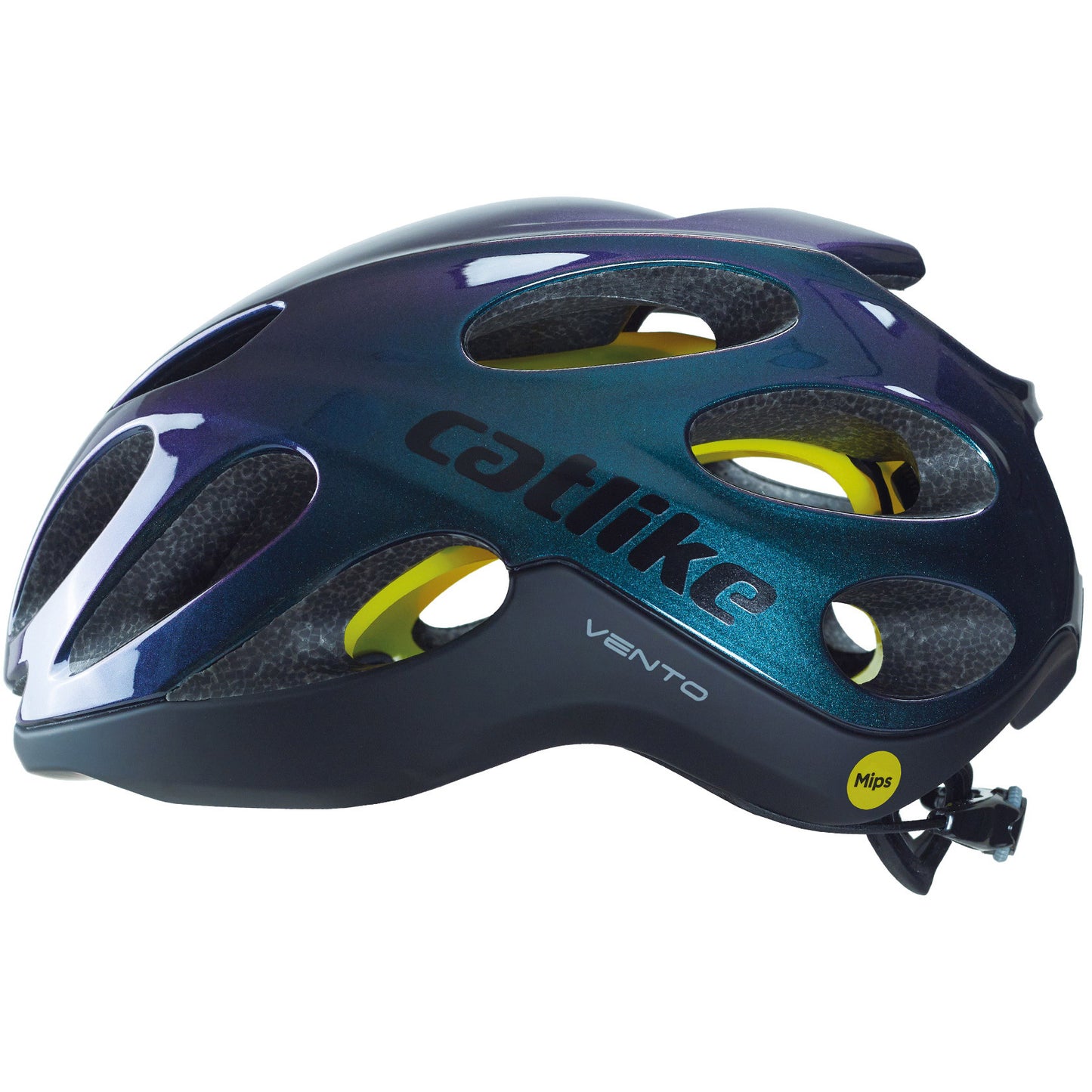 Buzaglo Catlike Race Casque Vento MIPS Taille S 52-54 cm Chameléon en satin