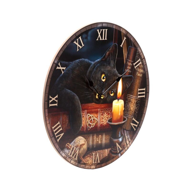 Lisa Parker Witching Hour Cats Horloge imprimée