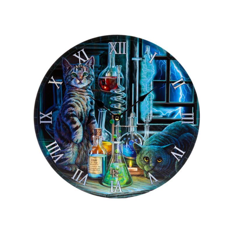Lisa Parker Jekyll Hyde Cats Horloge imprimée
