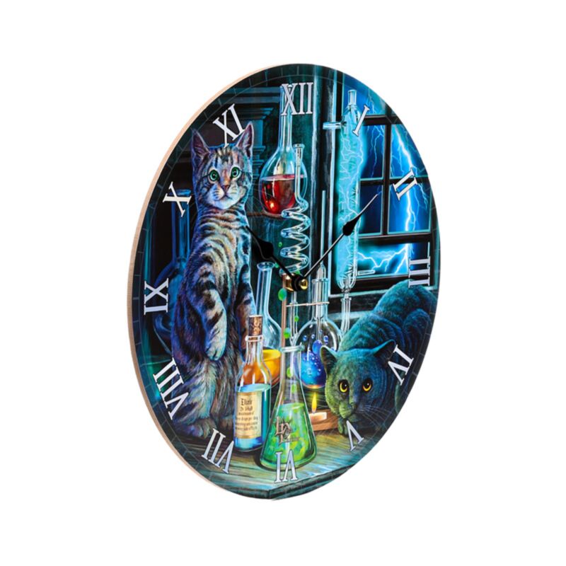 Lisa Parker Jekyll Hyde Cats Horloge imprimée