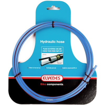 Tuyau hydraulique elvedes avec doublure PTFE et protection Kevlar bleu (3 mètres sur carte)