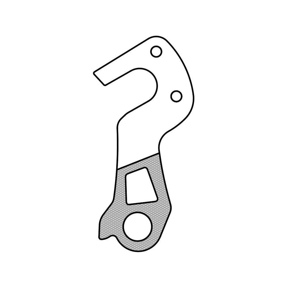 Patin de dérailleur Union GH-257 Cube