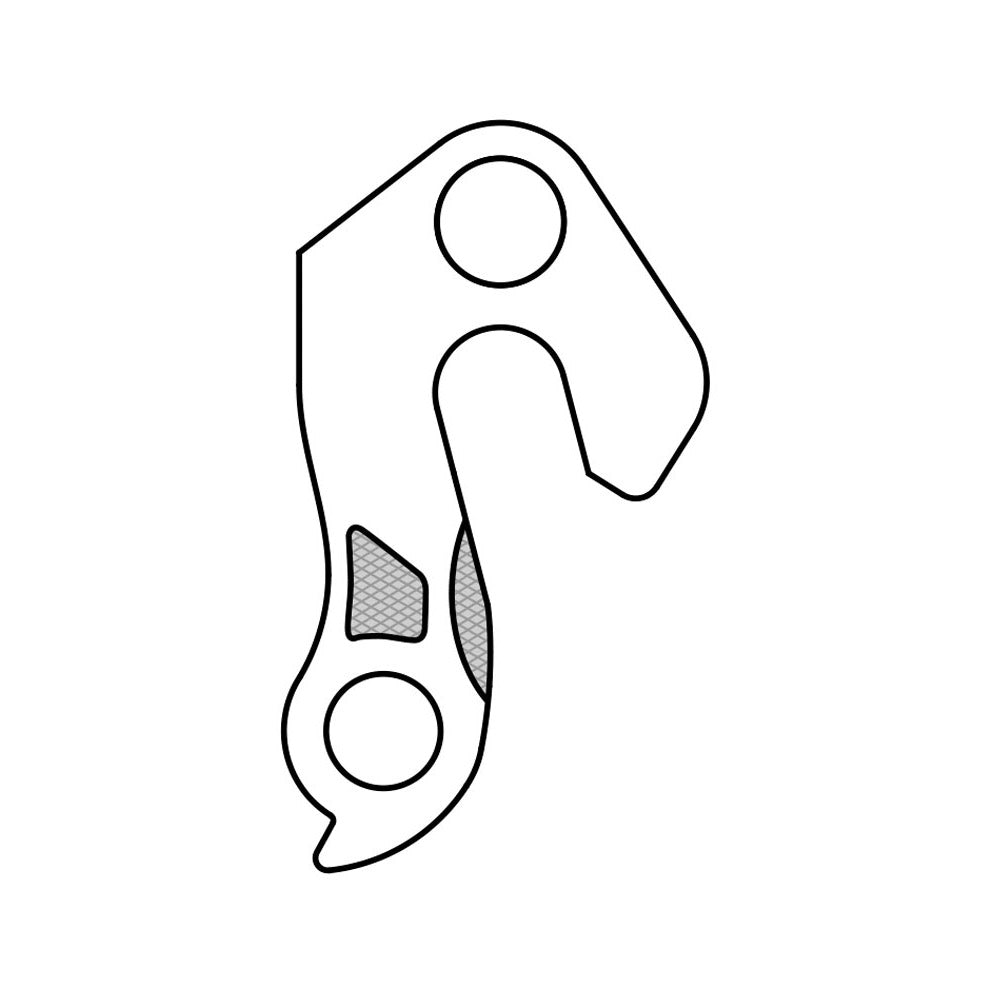 Union Derilleurpad GH-258 Stevens, Corratec