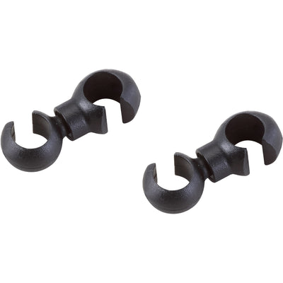 Crochets de rotation Elvedes Ø4,3 mm 5,0 mm PVC Black (4 pièces)
