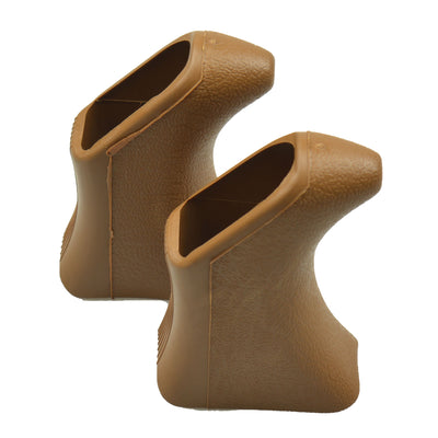 Handle de frein caoutchoucs cldxs brun 7 cm 2 pièces