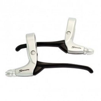VWP Frein Handle Set White L211A84R3P04S Mat Black Lever Black