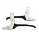 VWP Frein Handle Set White L211A84R3P04S Mat Black Lever Black