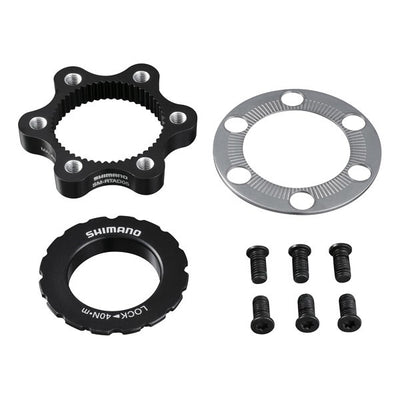 Adaptateur Shimano centerlock --> frein à disque 6 trous sm-rtad05