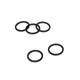 VWP Ballheadsring Spacer Alu 5mm 1,1 8 Black P 5