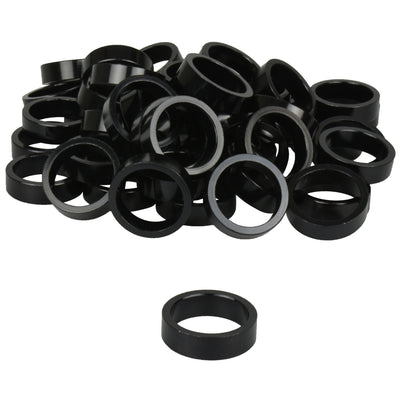 VWP Entretoise tube de direction alu 10mm 1.1 8 noir p 50