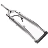 fourche avant 28 inch hybrid 1 inch silver - afbeelding 2