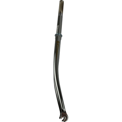 fourche avant fixe 28 inch race 1 inch silver