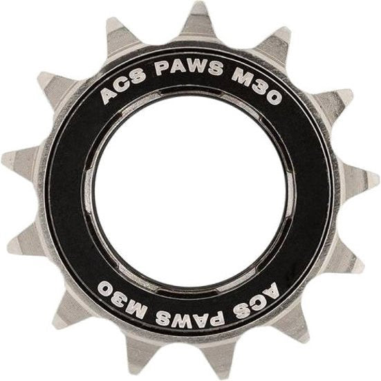 Roue libre 13t 3 32 PAWS M30 X 1 mm nickel noir