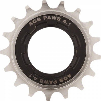 Roue libre 17t 3 32 pattes 4.1 nickel noir